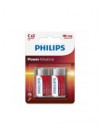 Pack de 2 Pilas C Philips...